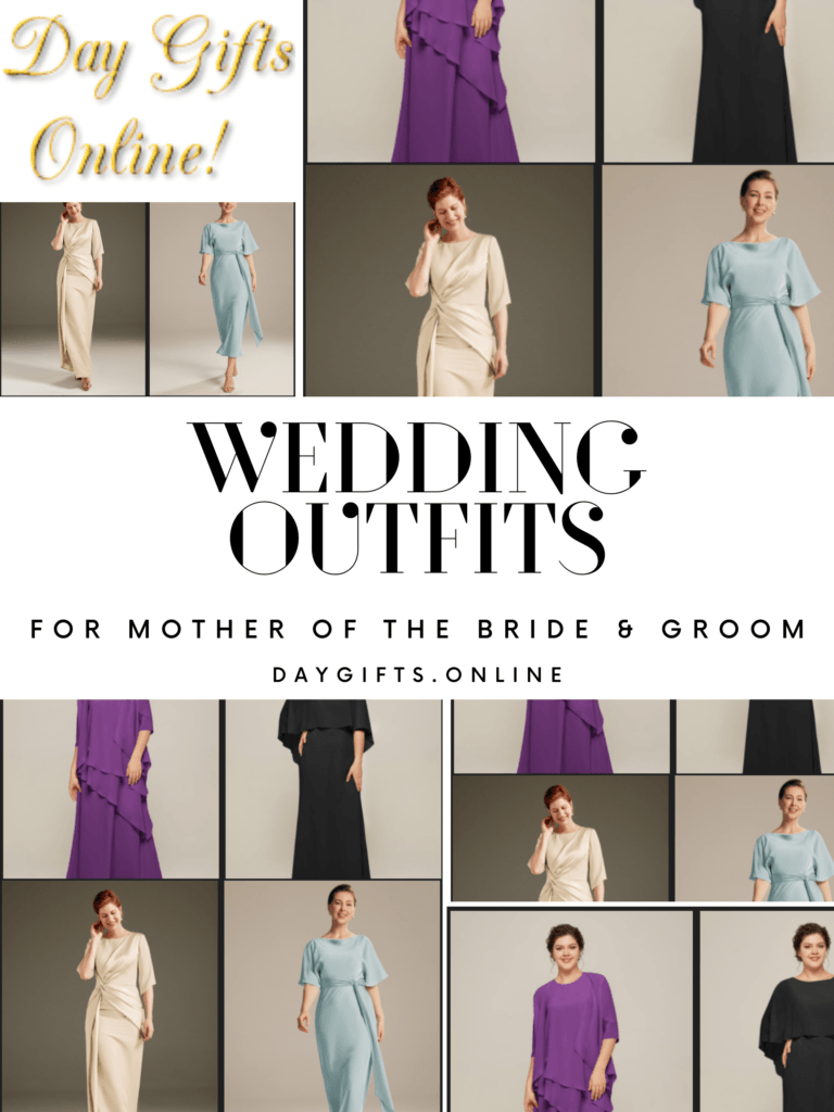 Wedding Outfits for Mother of Bride & Groom